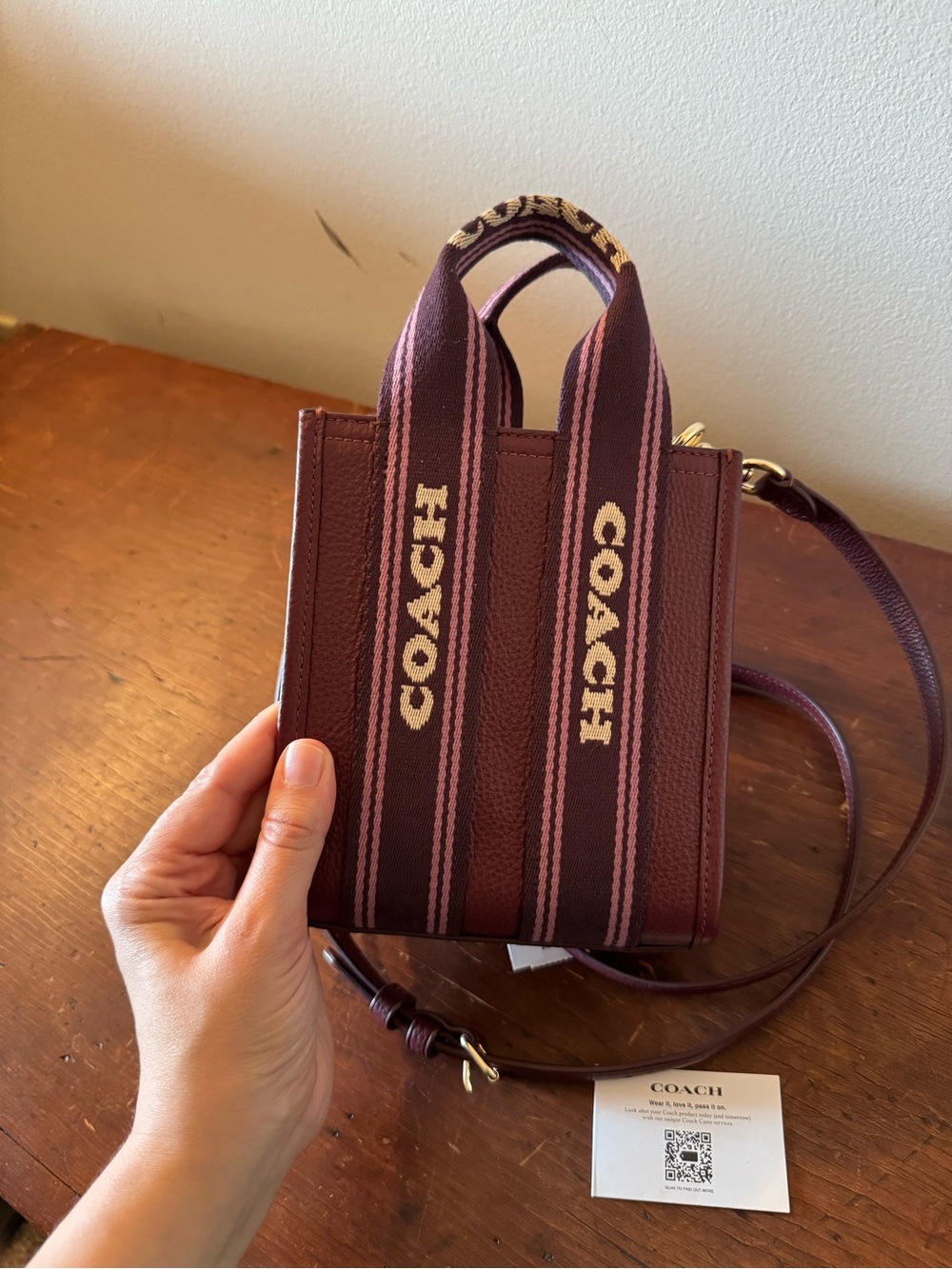 Coach Mini Smith Tote - Picture 3 of 5